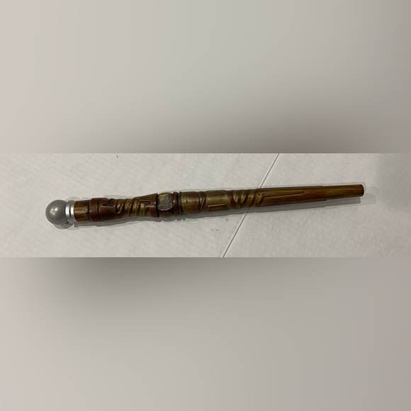 Great Wolf Lodge Brown MagiQuest Magic Wand Silver Topper Untested - Picture 2 of 2